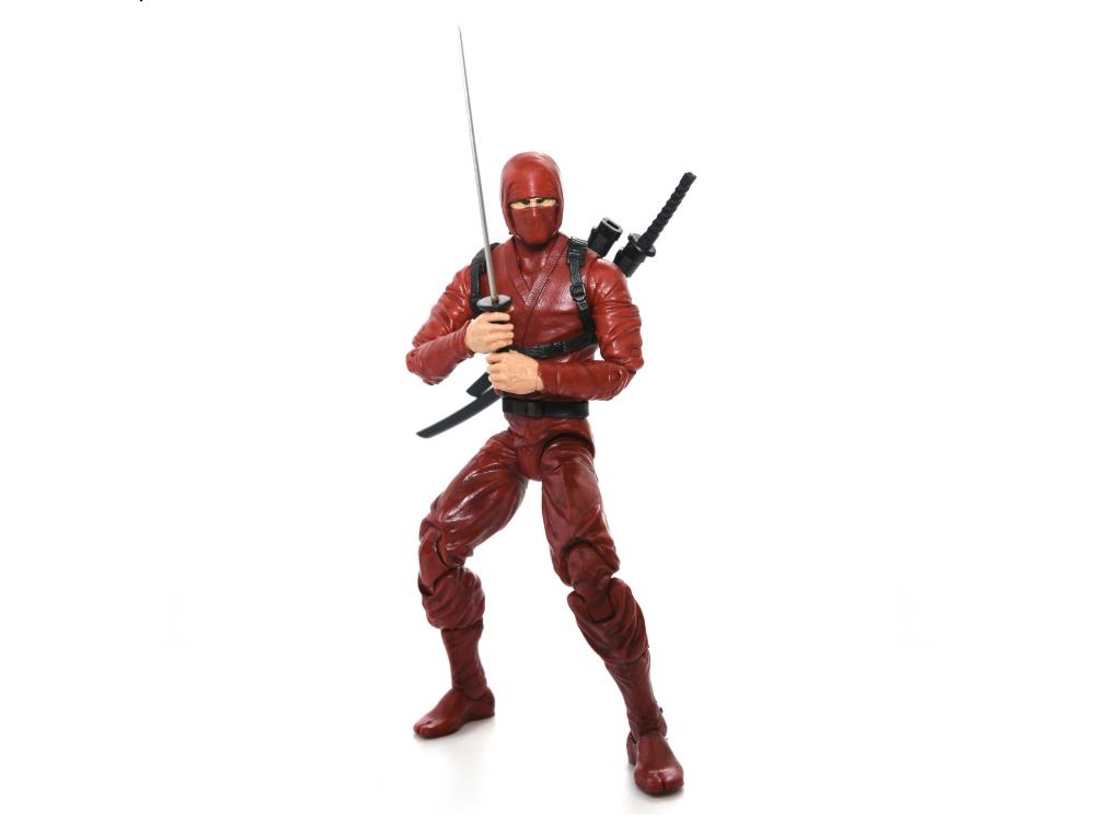 Articulated Icons- The Feudal Series - Basic Red Fury Ninja Figure