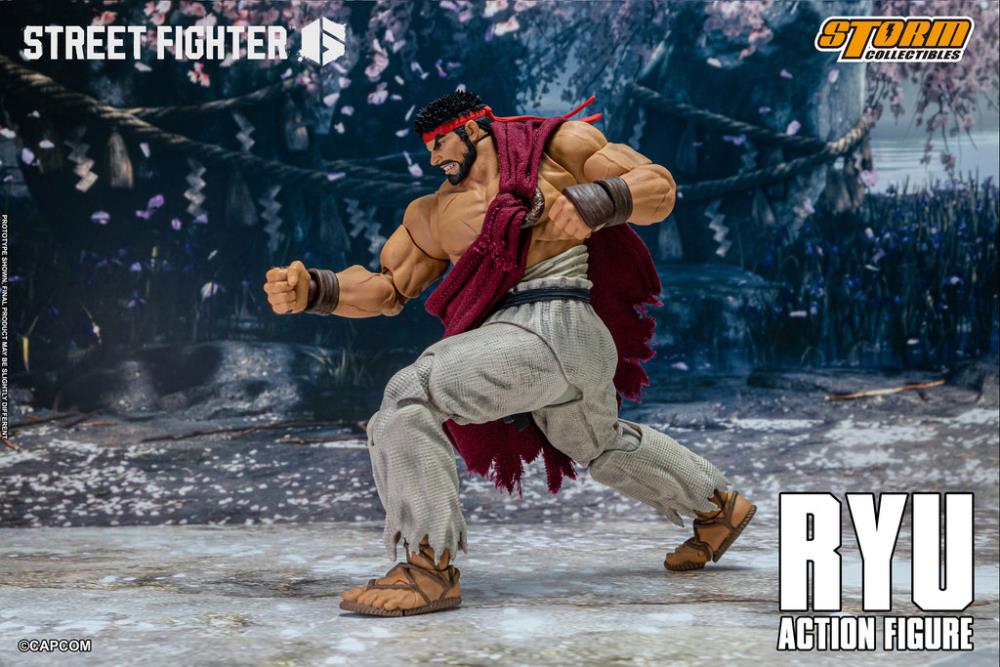 Street Fighter 6 Ryu 1/12 Scale Action Figure