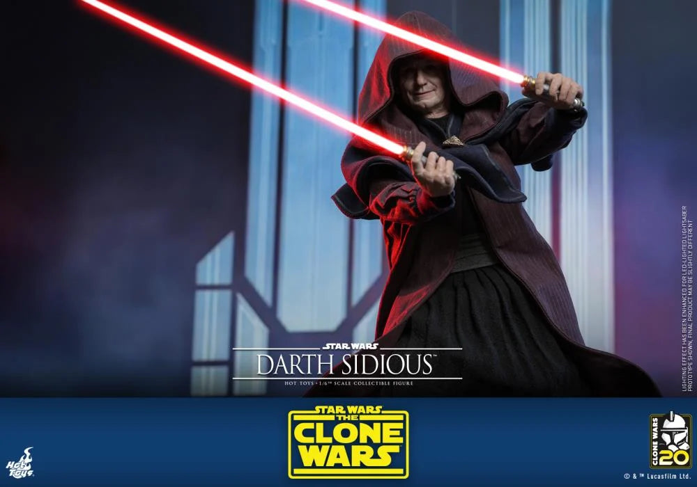 Star Wars: The Clone Wars TMS102 Darth Sidious 1/6th Scale Collectible Figure