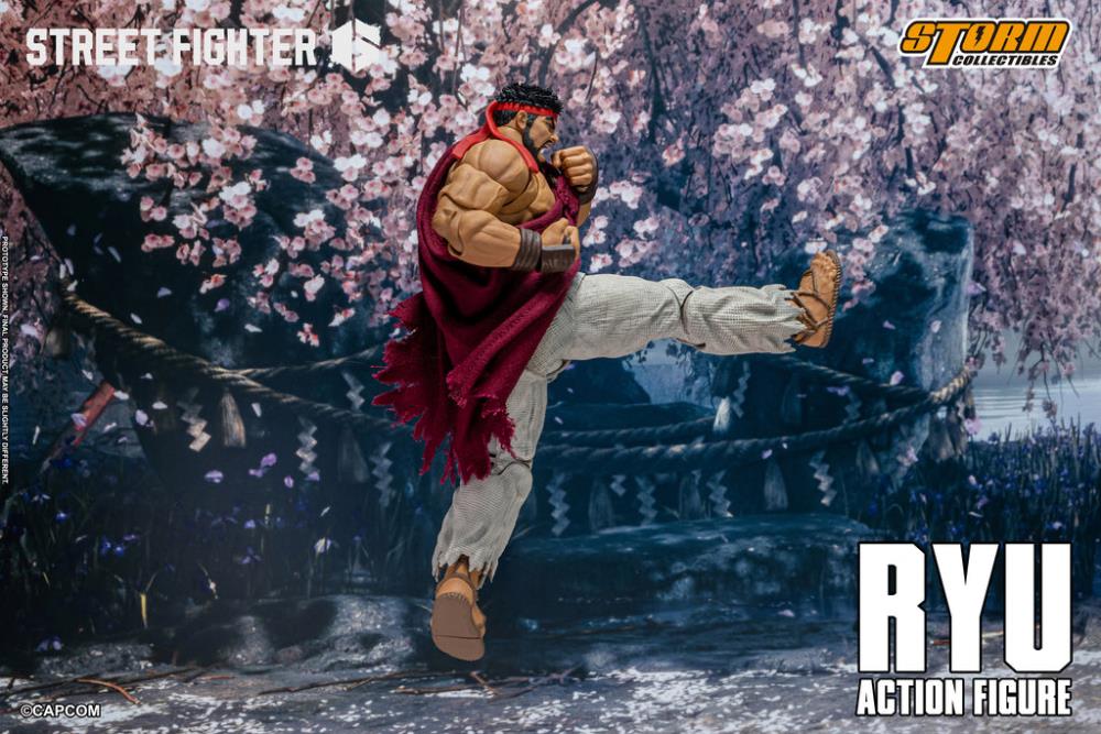 Street Fighter 6 Ryu 1/12 Scale Action Figure