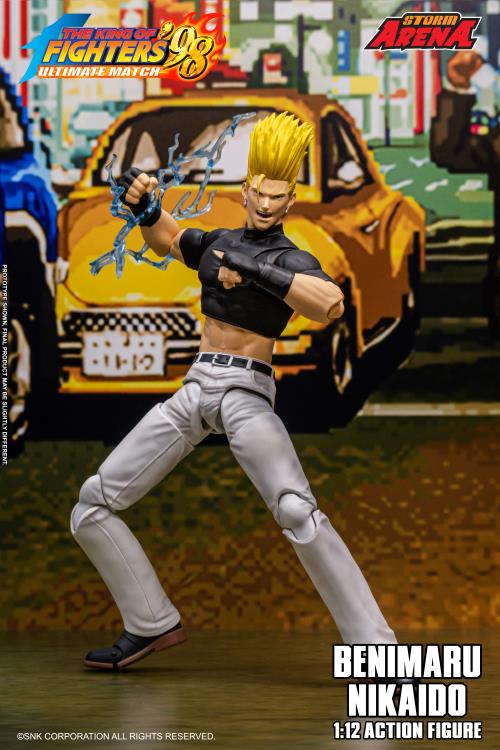 Pre-Order - The King of Fighters '98 Ultimate Match Storm Arena Benimaru Nikaido 1/12 Scale Action Figure
