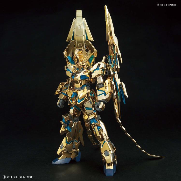 Mobile Suit Gundam Narrative HGUC Unicorn Gundam 03 Phenex Destroy Mode (Narrative Ver.) Gold Coating 1/144 Scale Model Kit