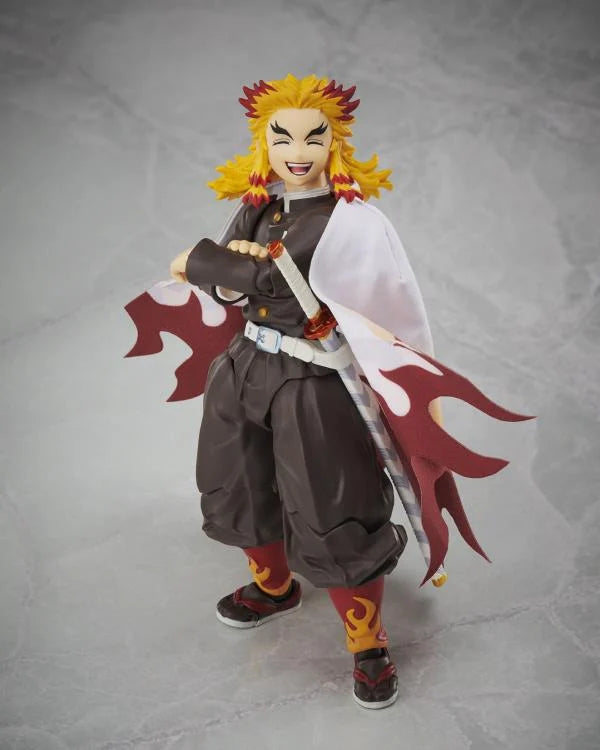 Demon Slayer: Kimetsu no Yaiba BUZZmod. Kyojuro Rengoku (Ver. 2) 1/12 Scale Action Figure