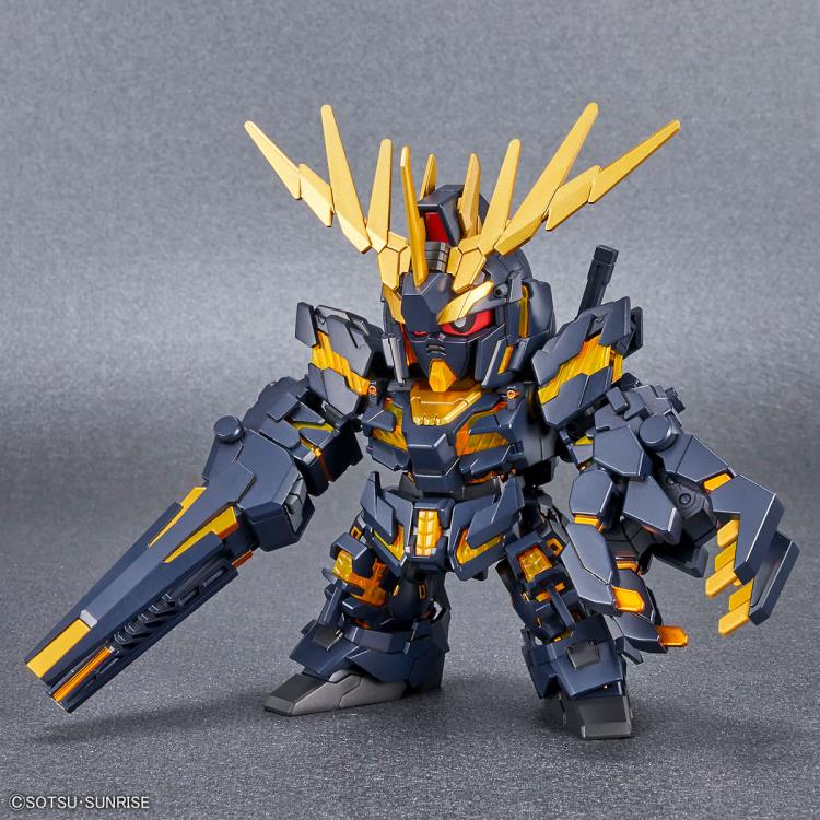 Mobile Suit Gundam SD Gundam Cross Silhouette Unicorn Gundam Unit 2 Banshee (Destroy Mode) & Banshee Norn Parts Set