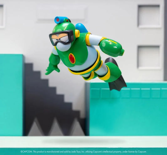 Pre-Order: Mega Man Bubble Man Deluxe 1/12 Scale Action Figure