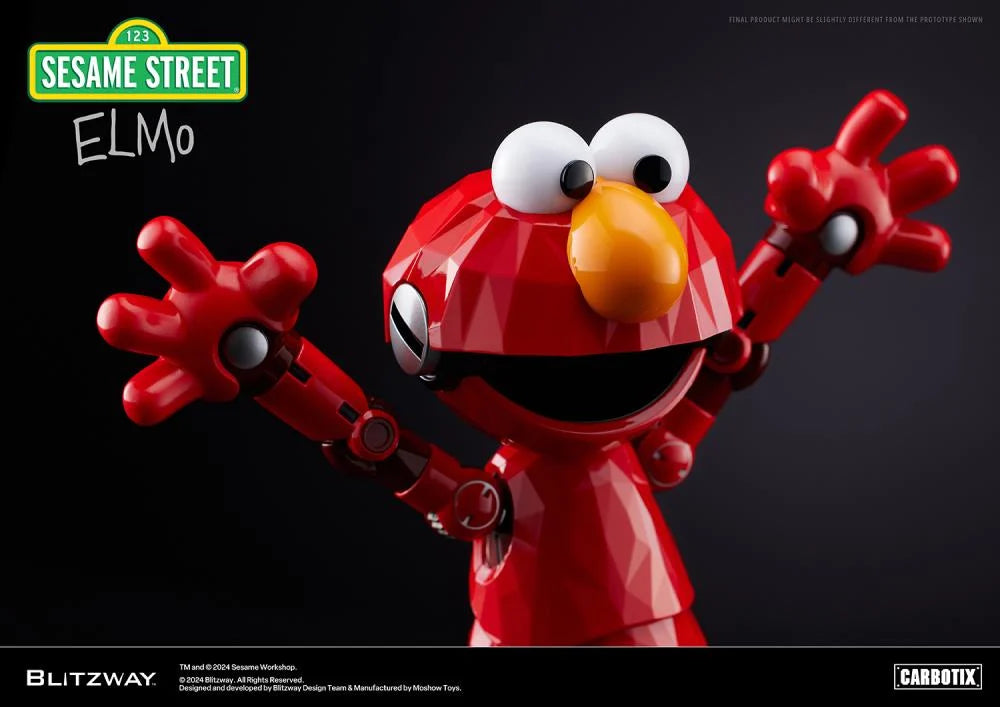 Pre-Order: Sesame Street Carbotix Elmo Action Figure