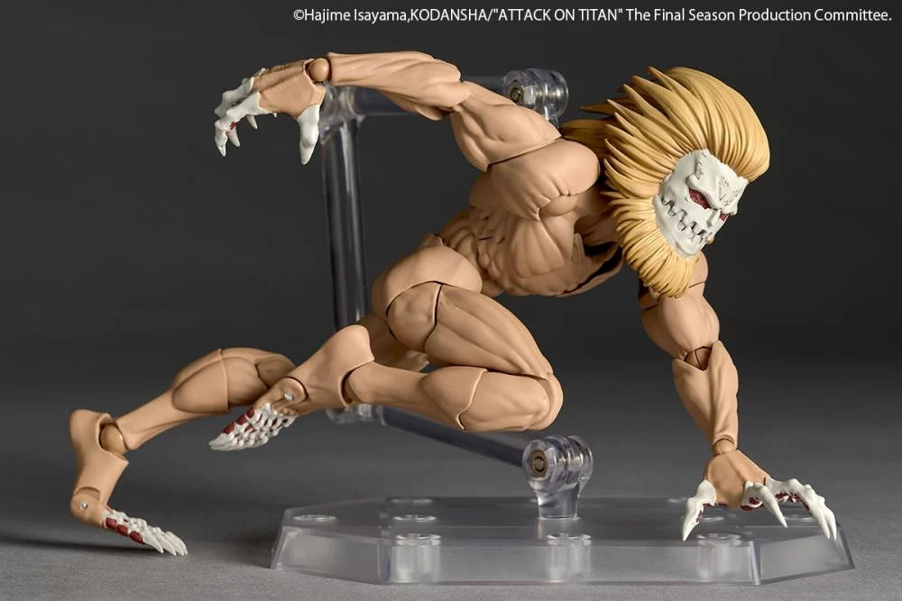 Pre-Order - Attack on Titan Amazing Yamaguchi Revoltech NR102 Jaw Titan Action Figure