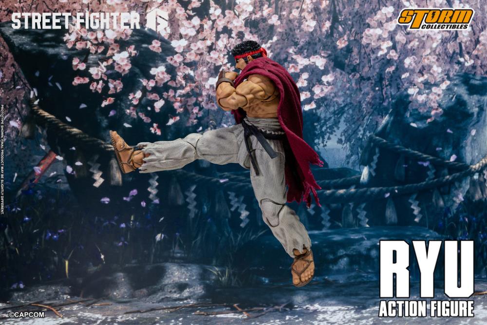 Street Fighter 6 Ryu 1/12 Scale Action Figure
