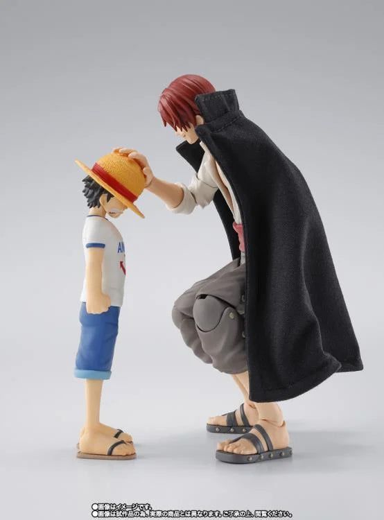 PRE-ORDER - One Piece S.H.Figuarts Shanks and Monkey D. Luffy (Childhood)