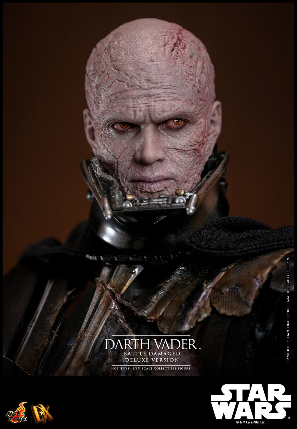 Pre-Order - Star Wars DX45 Darth Vader (Battle Damaged) Deluxe 1/6th Scale Collectible Figure