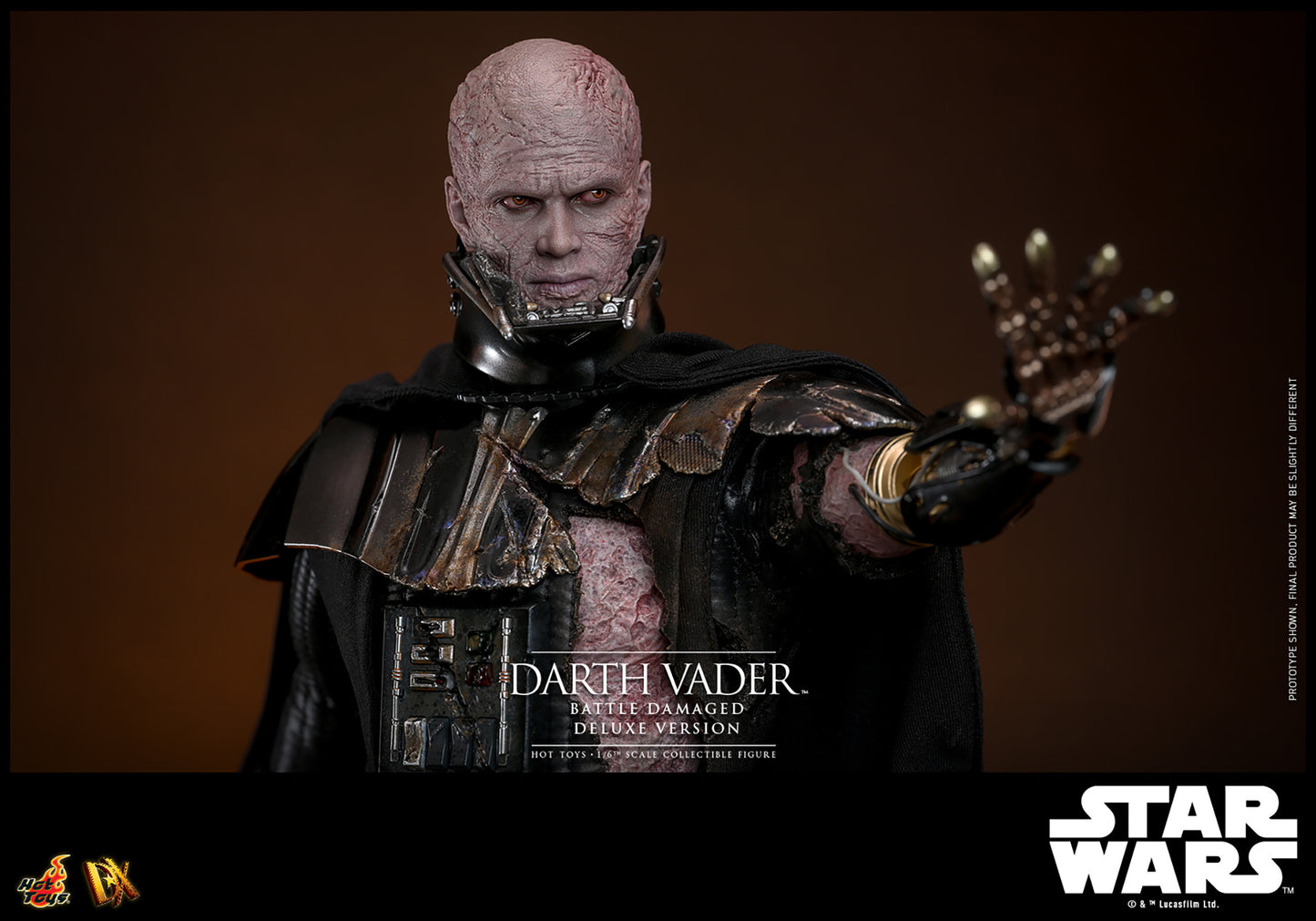 Pre-Order - Star Wars DX45 Darth Vader (Battle Damaged) Deluxe 1/6th Scale Collectible Figure