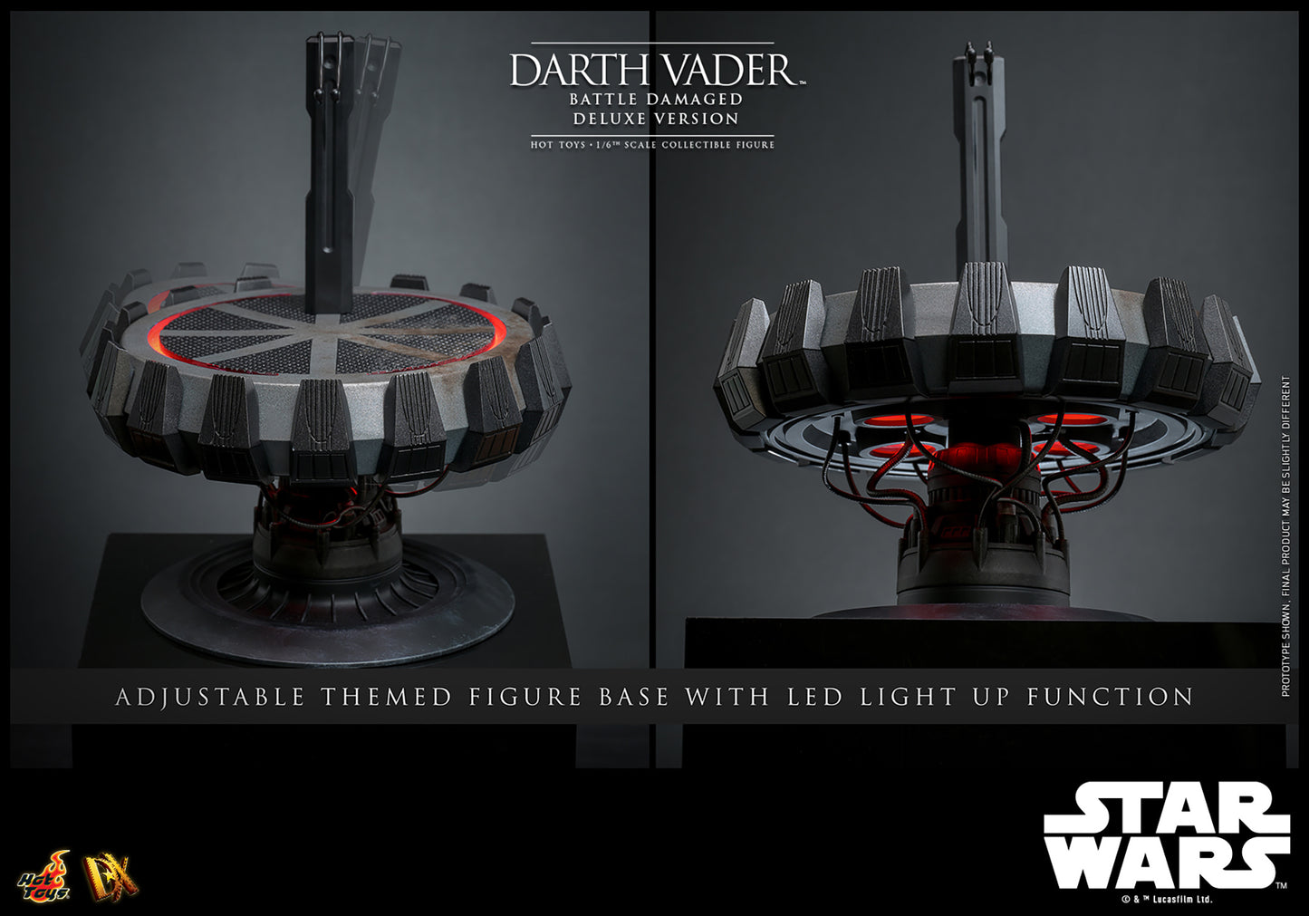 Pre-Order - Star Wars DX45 Darth Vader (Battle Damaged) Deluxe 1/6th Scale Collectible Figure