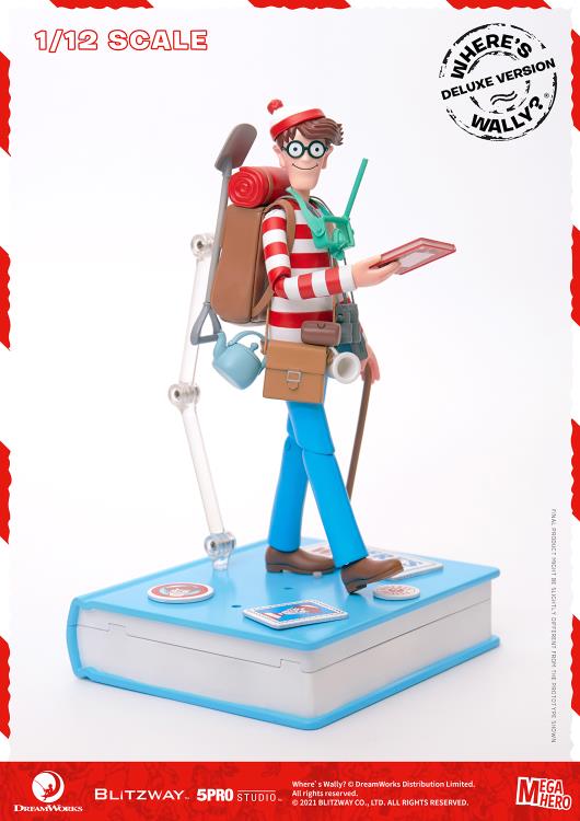 Where's Waldo? MEGAHERO Waldo 1/12 Scale Deluxe Figure