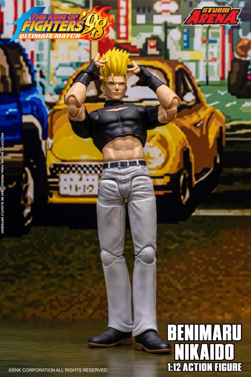 Pre-Order - The King of Fighters '98 Ultimate Match Storm Arena Benimaru Nikaido 1/12 Scale Action Figure