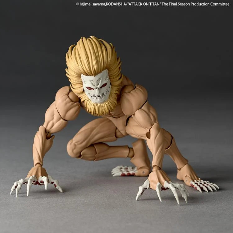 Pre-Order - Attack on Titan Amazing Yamaguchi Revoltech NR102 Jaw Titan Action Figure