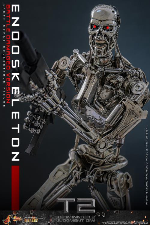 Pre-Order - Terminator 2: Judgement Day MMS840D77 Endoskeleton (Battle Damaged Ver.) 1/6th Scale Collectible Figure