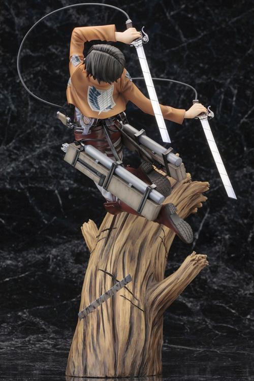 Attack on Titan ArtFX J Levi (Renewal Package Ver.) 1/8 Scale Figure