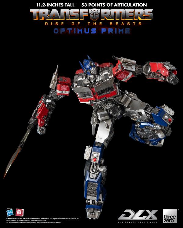 Transformers: Rise of the Beasts DLX Scale Collectible Series Optimus Prime