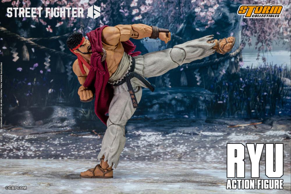 Street Fighter 6 Ryu 1/12 Scale Action Figure