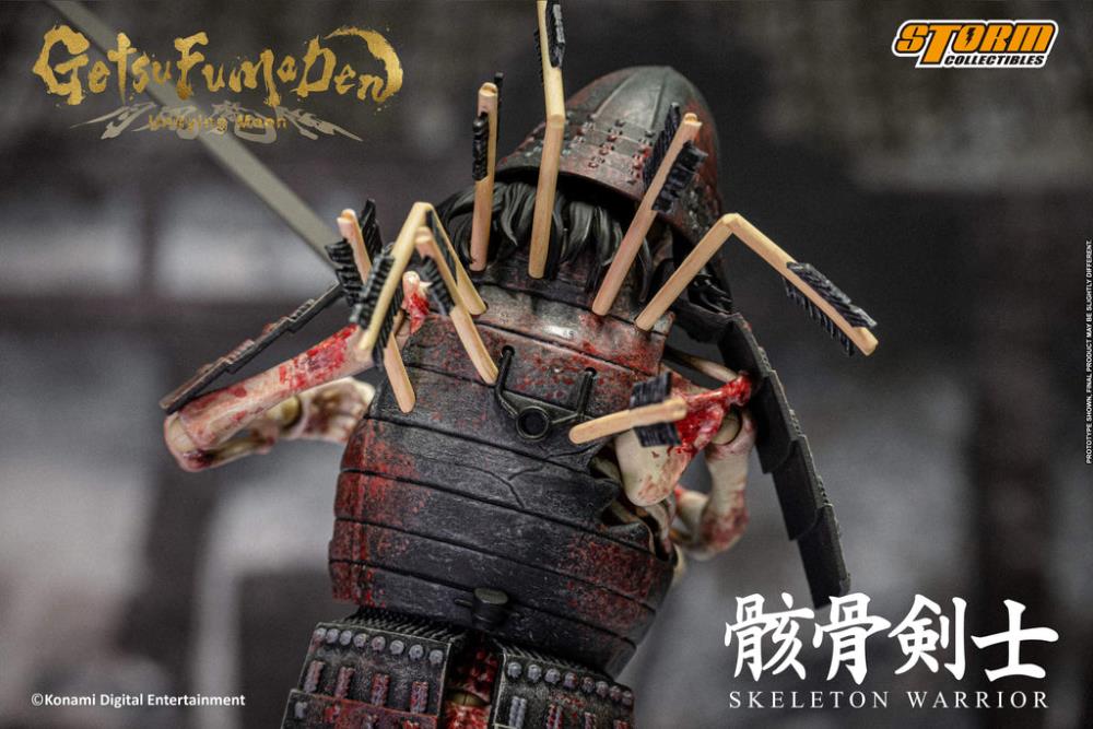 Pre-Order - Getsu Fuma Den: Undying Moon Skeleton Warrior 1/12 Scale Figure Two-Pack