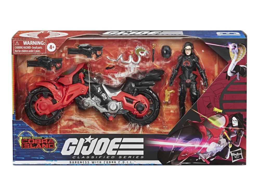 G.I. Joe Classified Series Special Missions: Cobra Island Baroness with Cobra C.O.I.L. Exclusive