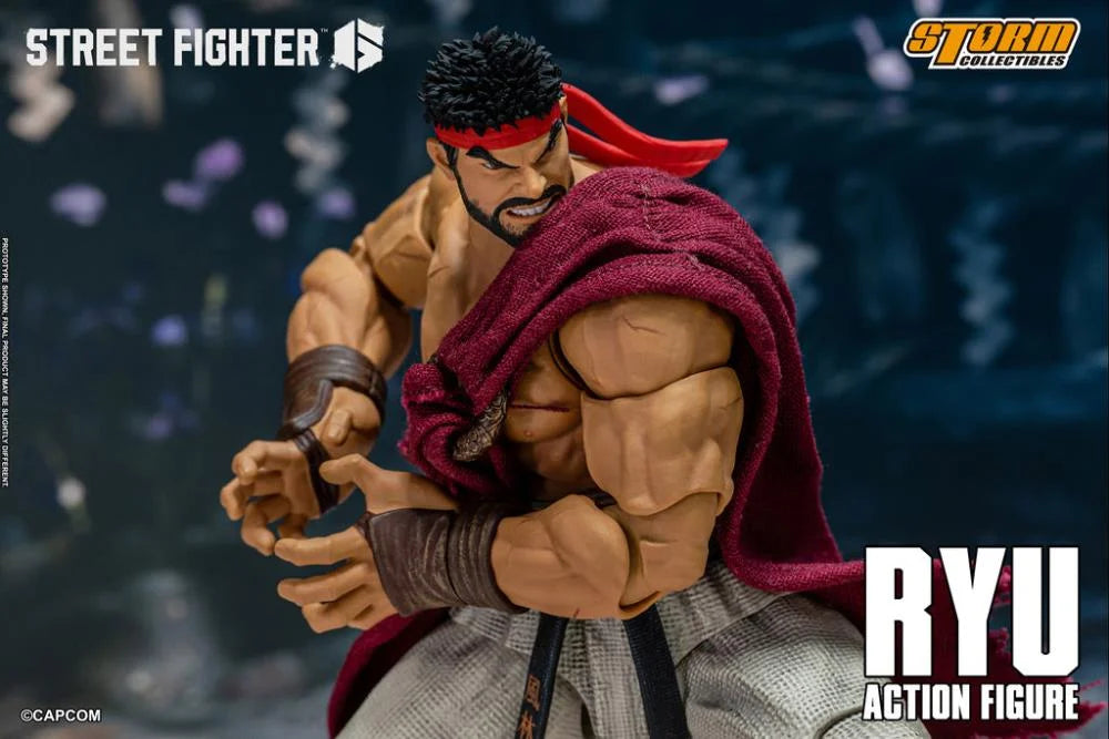 Street Fighter 6 Ryu 1/12 Scale Action Figure