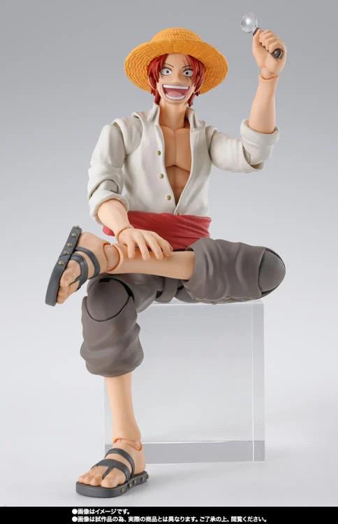 PRE-ORDER - One Piece S.H.Figuarts Shanks and Monkey D. Luffy (Childhood)
