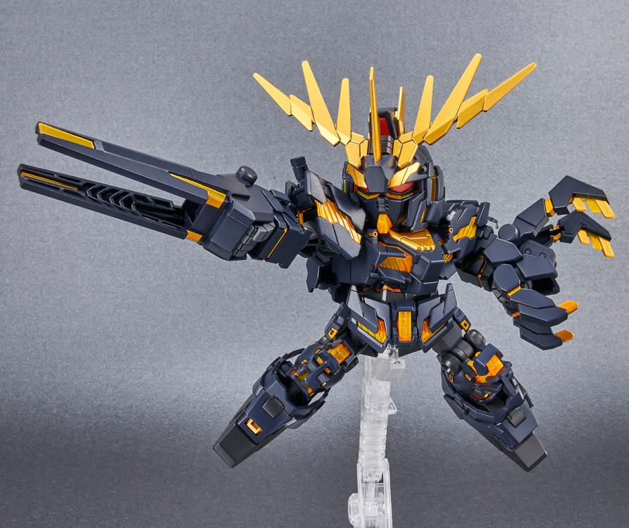 Mobile Suit Gundam SD Gundam Cross Silhouette Unicorn Gundam Unit 2 Banshee (Destroy Mode) & Banshee Norn Parts Set