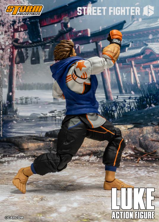 Street Fighter 6 Luke 1/12 Scale Action Figure