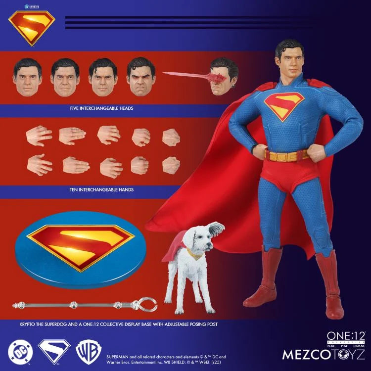 PRE-ORDER: Superman (2025) One:12 Collective Superman Action Figure