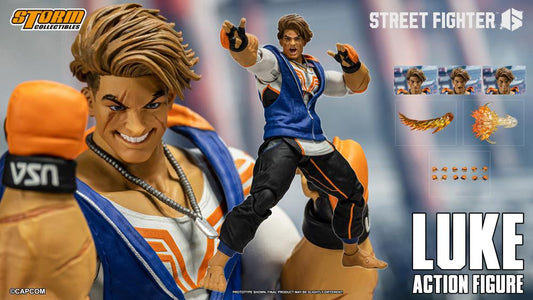 Street Fighter 6 Luke 1/12 Scale Action Figure