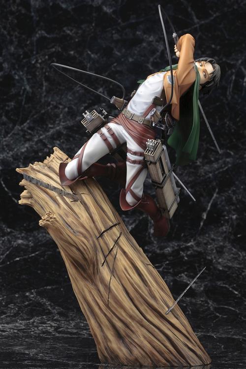 Attack on Titan ArtFX J Levi (Renewal Package Ver.) 1/8 Scale Figure