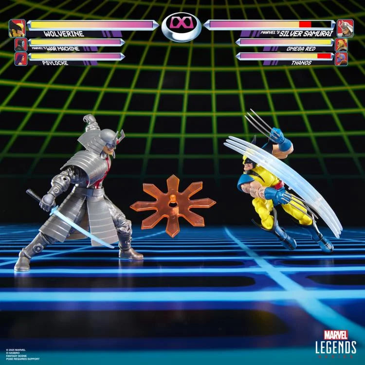 Marvel Legends Gamerverse Wolverine vs. Silver Samurai Action Figure Two-Pack