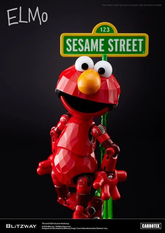 Pre-Order: Sesame Street Carbotix Elmo Action Figure