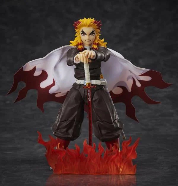 Demon Slayer: Kimetsu no Yaiba BUZZmod. Kyojuro Rengoku (Ver. 2) 1/12 Scale Action Figure