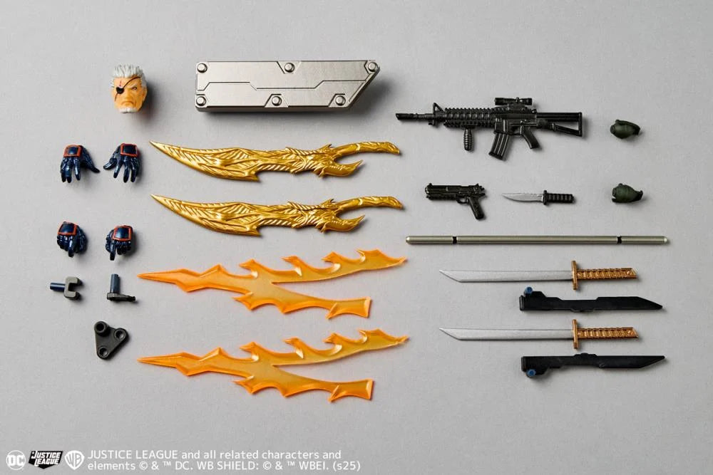 DC Comics Amazing Yamaguchi Revoltech NR059 Deathstroke (Ver. 1.5)