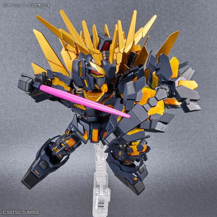 Mobile Suit Gundam SD Gundam Cross Silhouette Unicorn Gundam Unit 2 Banshee (Destroy Mode) & Banshee Norn Parts Set