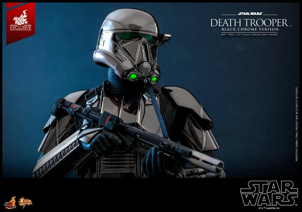 Star Wars MMS621 Death Trooper (Black Chrome) 1/6th Scale Collectible Exclusive Figure