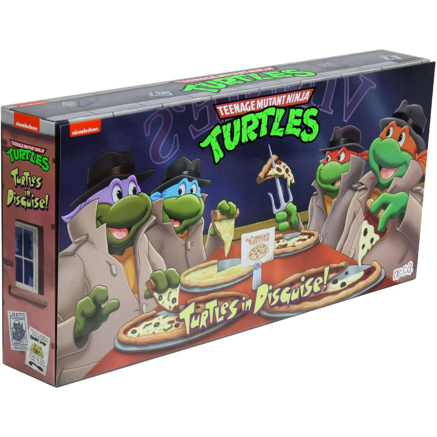 NECA Teenage Mutant Ninja Turtles Turtles in Disguise! Leonardo, Donatello, Michelangelo & Raphael Action Figure 4-Pack