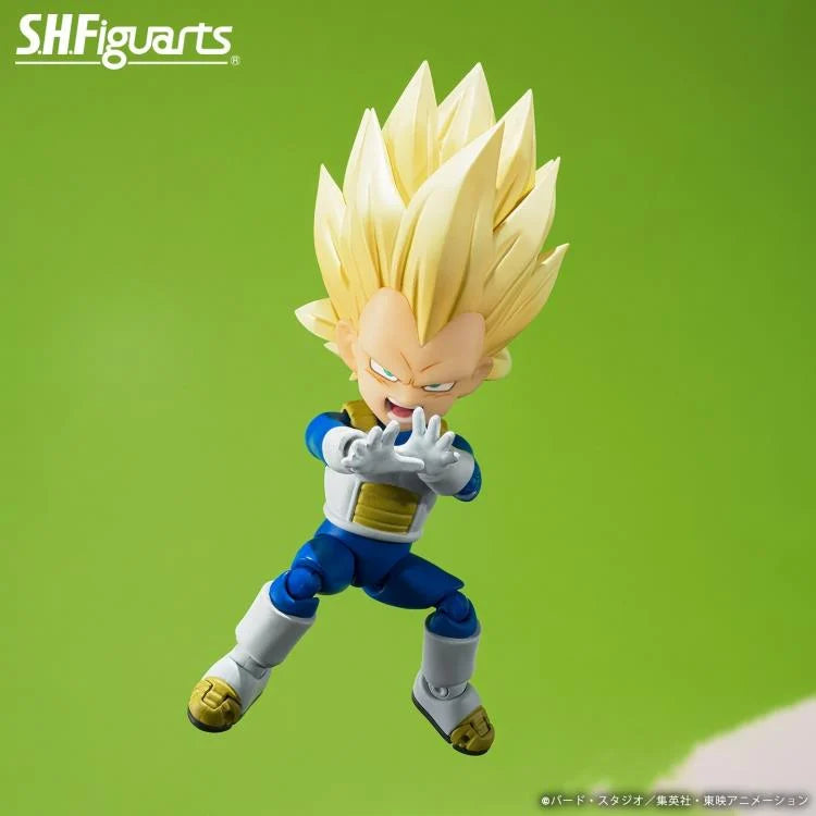 Dragon Ball Daima S.H.Figuarts Super Saiyan 3 Vegeta (Mini) Exclusive Action Figure