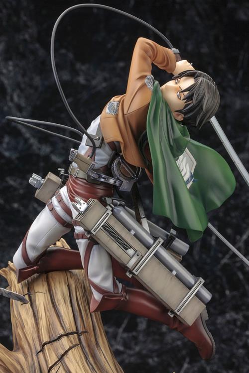 Attack on Titan ArtFX J Levi (Renewal Package Ver.) 1/8 Scale Figure