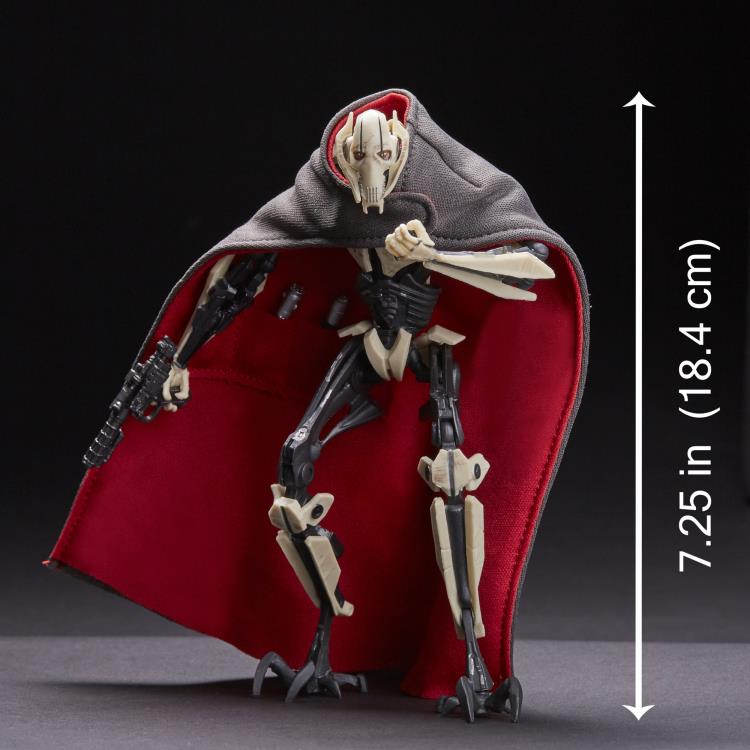 Star Wars: The Black Series 6" Deluxe General Grievous (Revenge of the Sith) - DAMAGED BOX