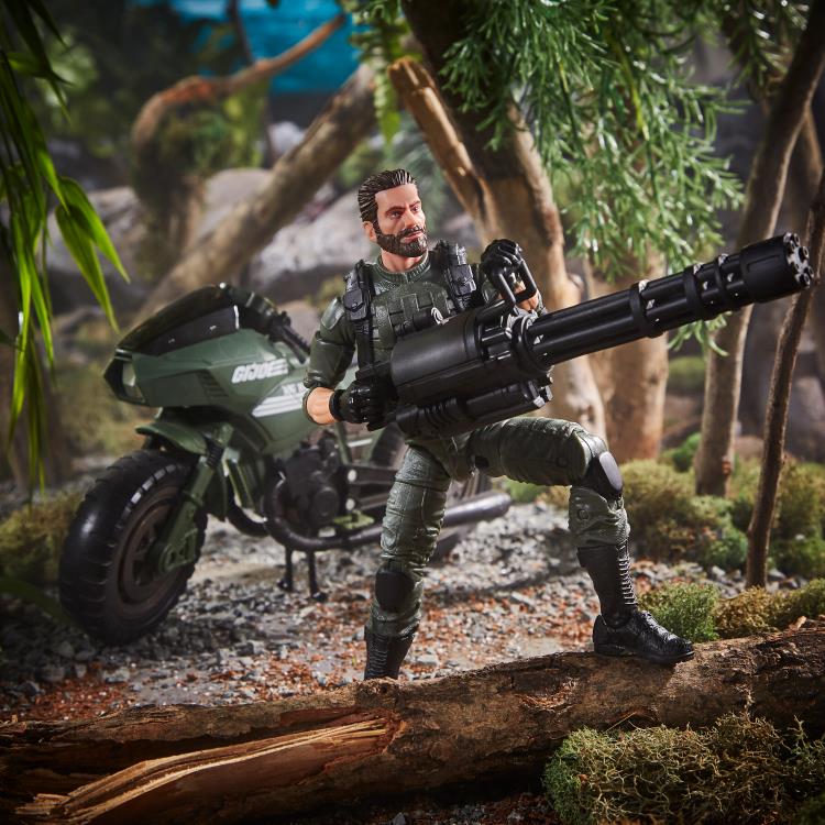 G.I. Joe Classified Series Special Missions: Cobra Island Alvin “Breaker” Kinney Figure with RAM Cycle Exclusive