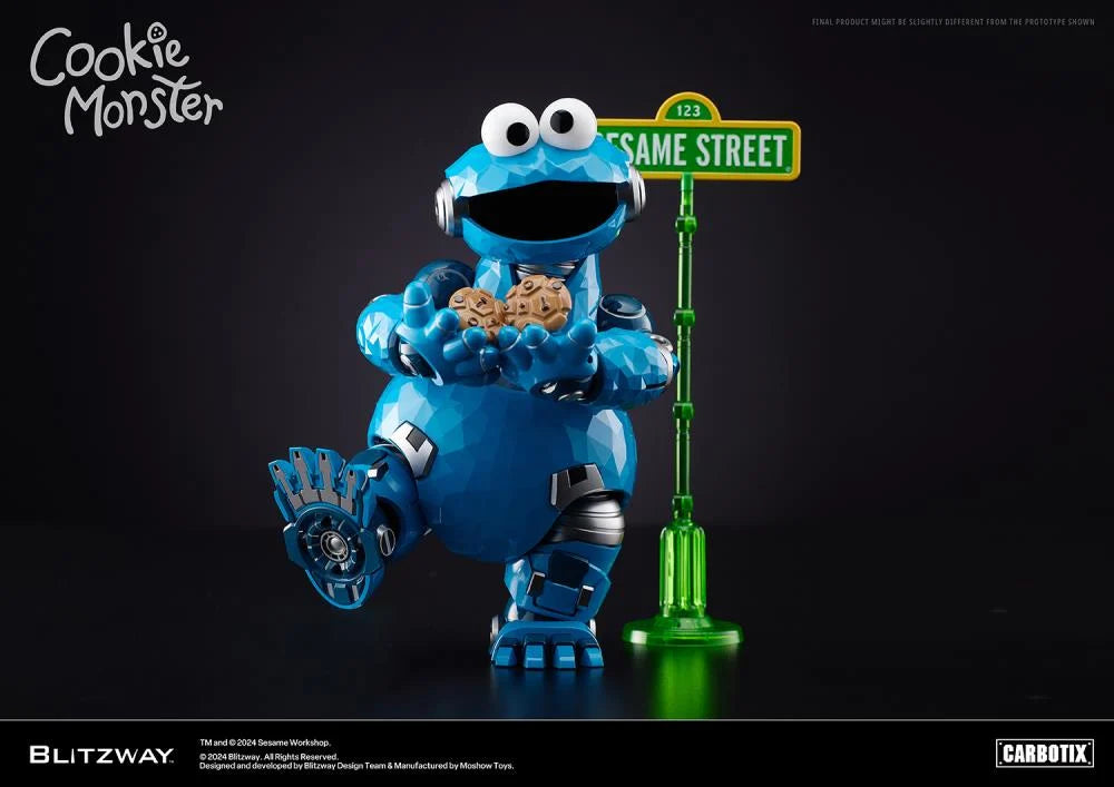 Pre-Order: Sesame Street Carbotix Cookie Monster Action Figure