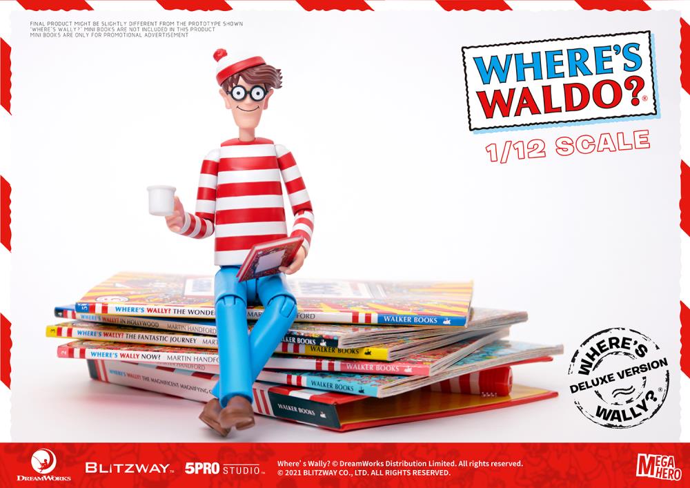 Where's Waldo? MEGAHERO Waldo 1/12 Scale Deluxe Figure