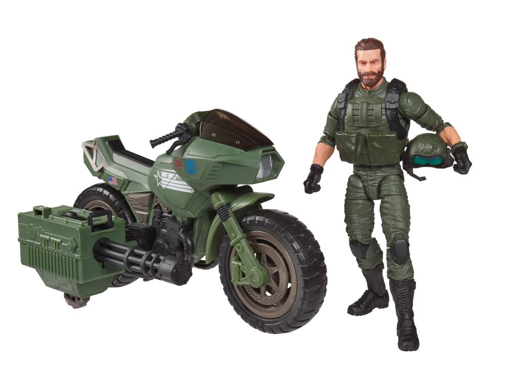 G.I. Joe Classified Series Special Missions: Cobra Island Alvin “Breaker” Kinney Figure with RAM Cycle Exclusive