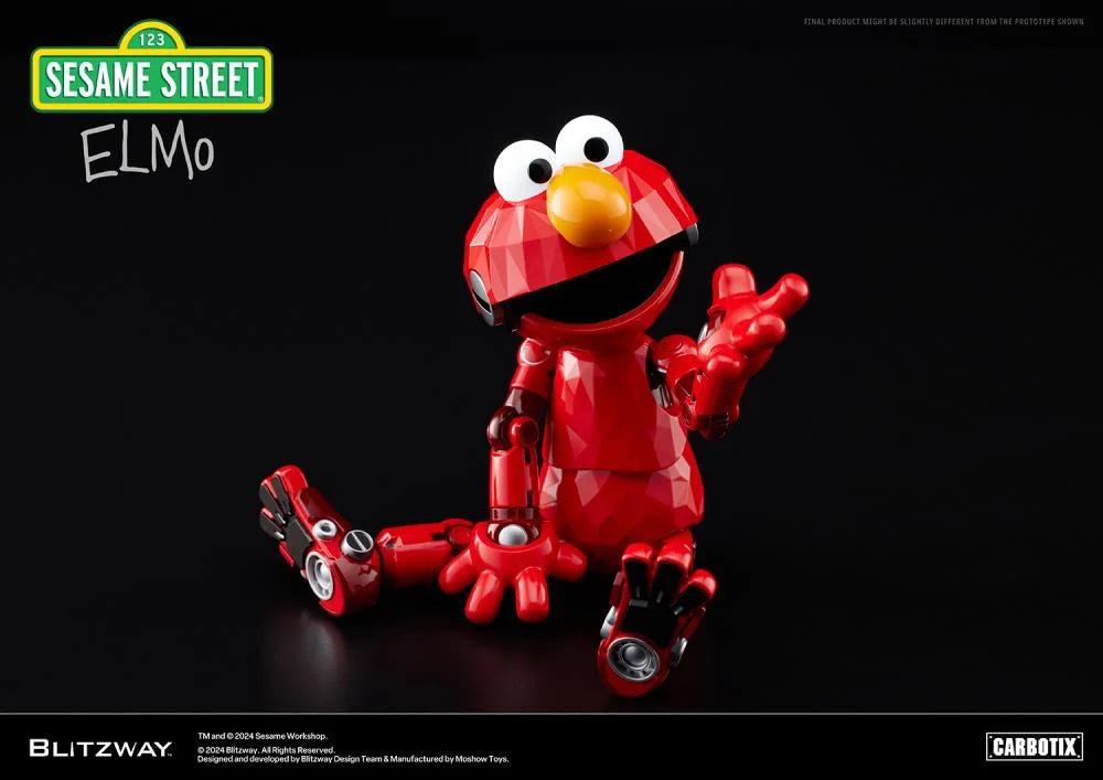Pre-Order: Sesame Street Carbotix Elmo Action Figure