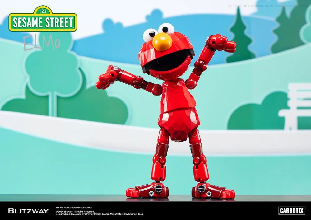 Pre-Order: Sesame Street Carbotix Elmo Action Figure