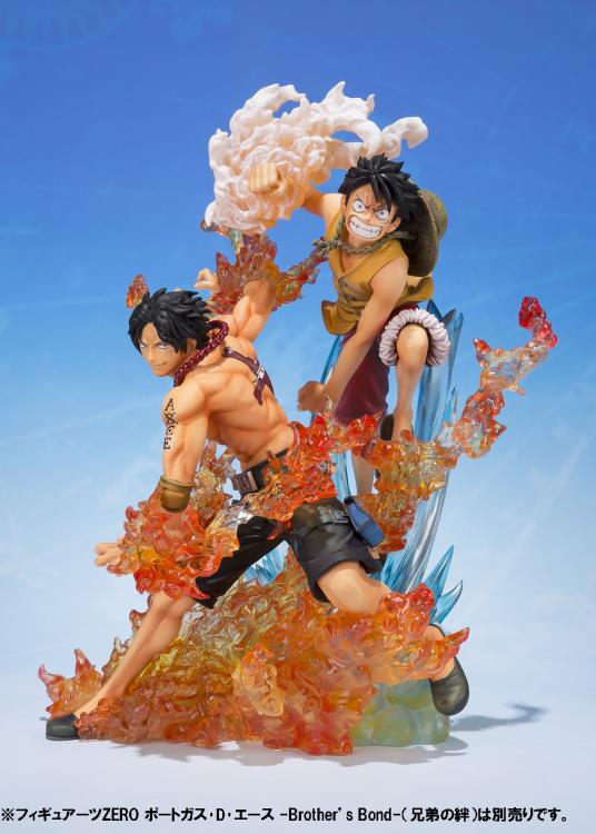 PRE-ORDER - One Piece FiguartsZERO Portgas D. Ace Brother's Bond (Reissue)