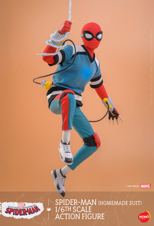 Pre-Order - Your Friendly Neighborhood Spider-Man HS07 Spider-Man (Homemade Suit) 1/6th Scale Collectible Figure